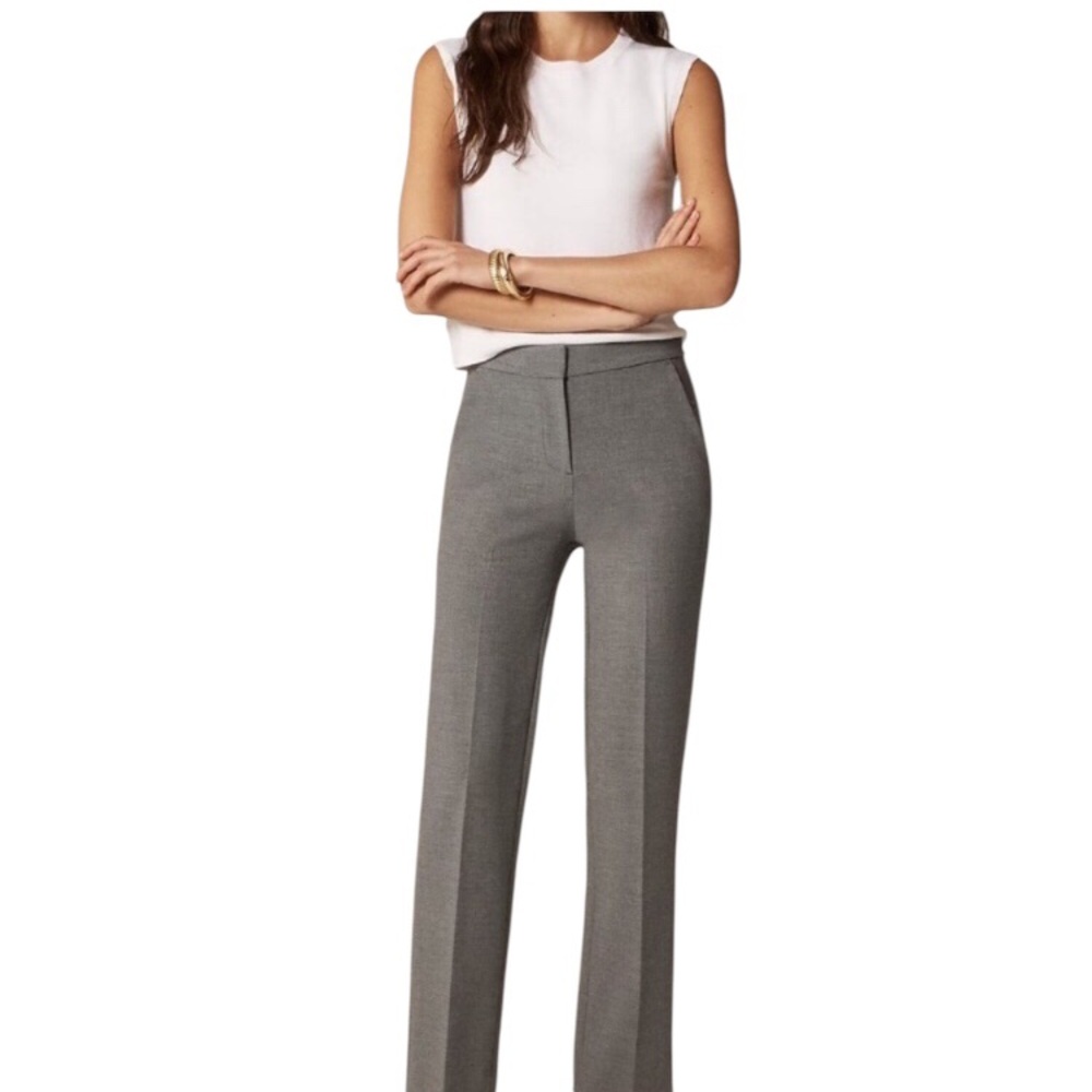 KATE SPADE 100% Wool Grey Gray Trouser Pants Sz.10